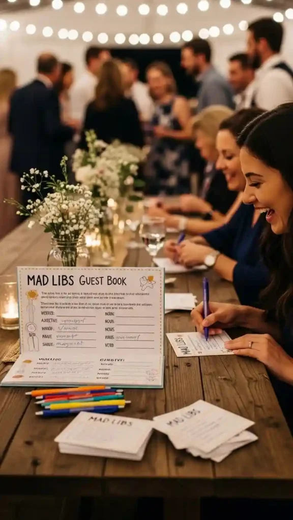 Aisle Runners with Coastal Motifs 6. Video Guest Messages Station