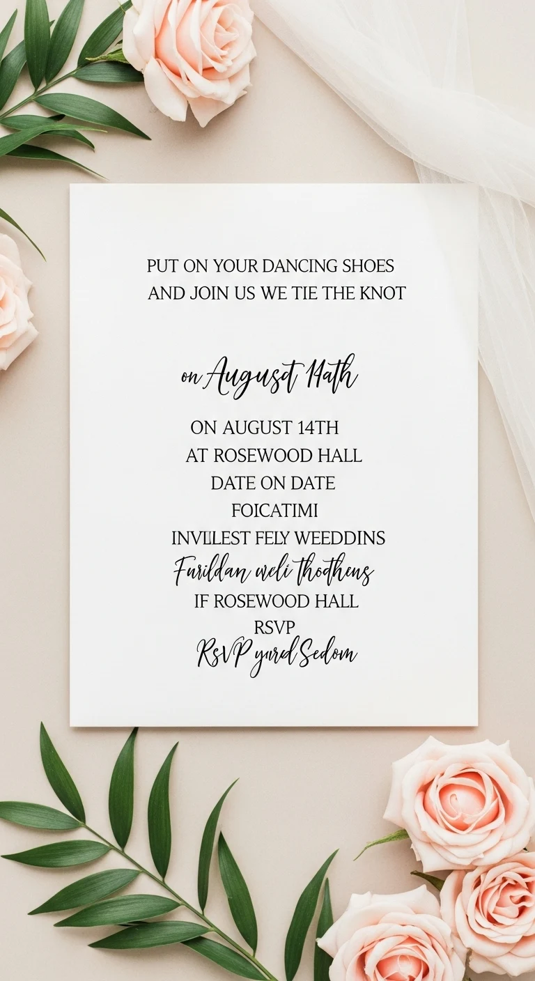 19 Modern Wedding Invitations Wording Made Simple 15 Fun and Playful Wedding Invitation Wording