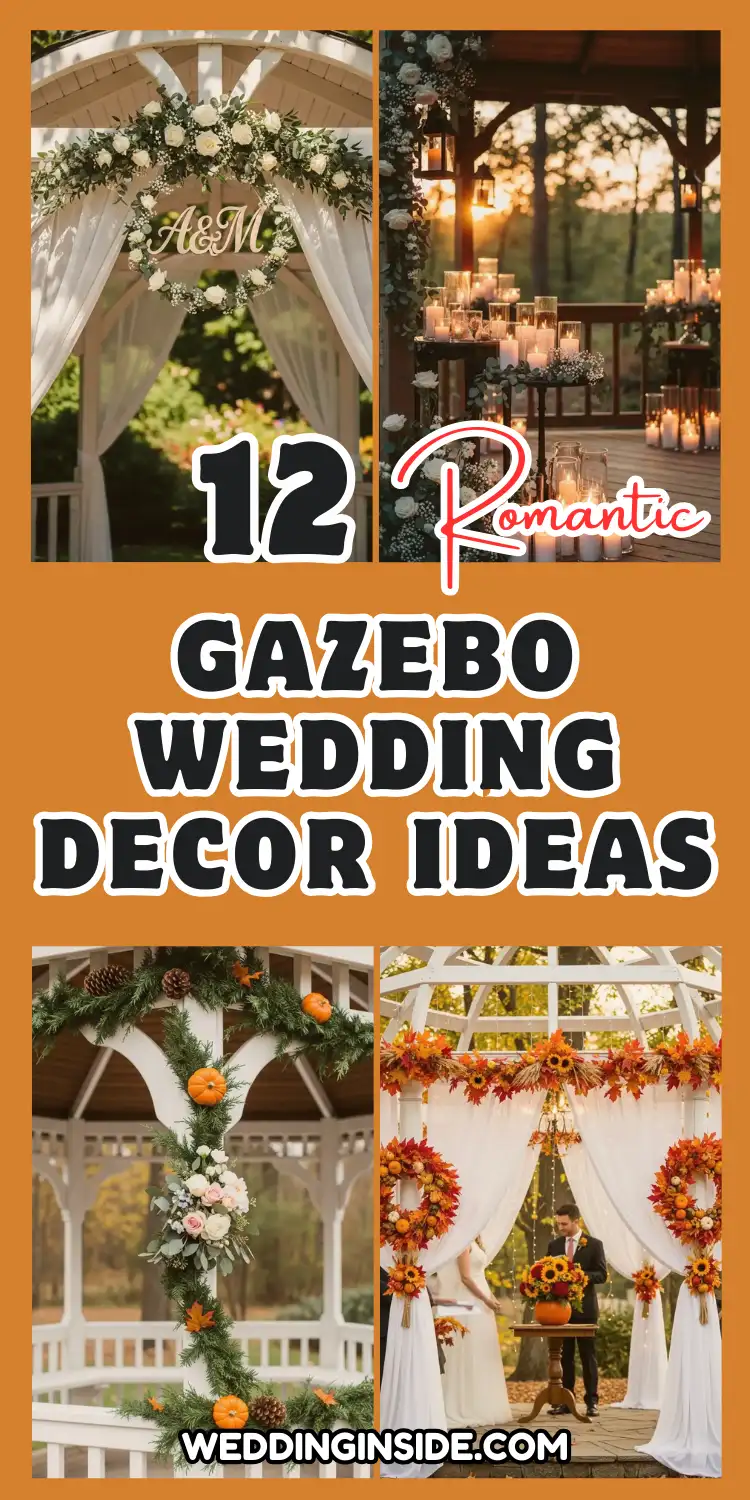 Gazebo Wedding Decor: 12 Ideas for a Romantic Celebration 2 Gazebo Wedding Decor Ideas