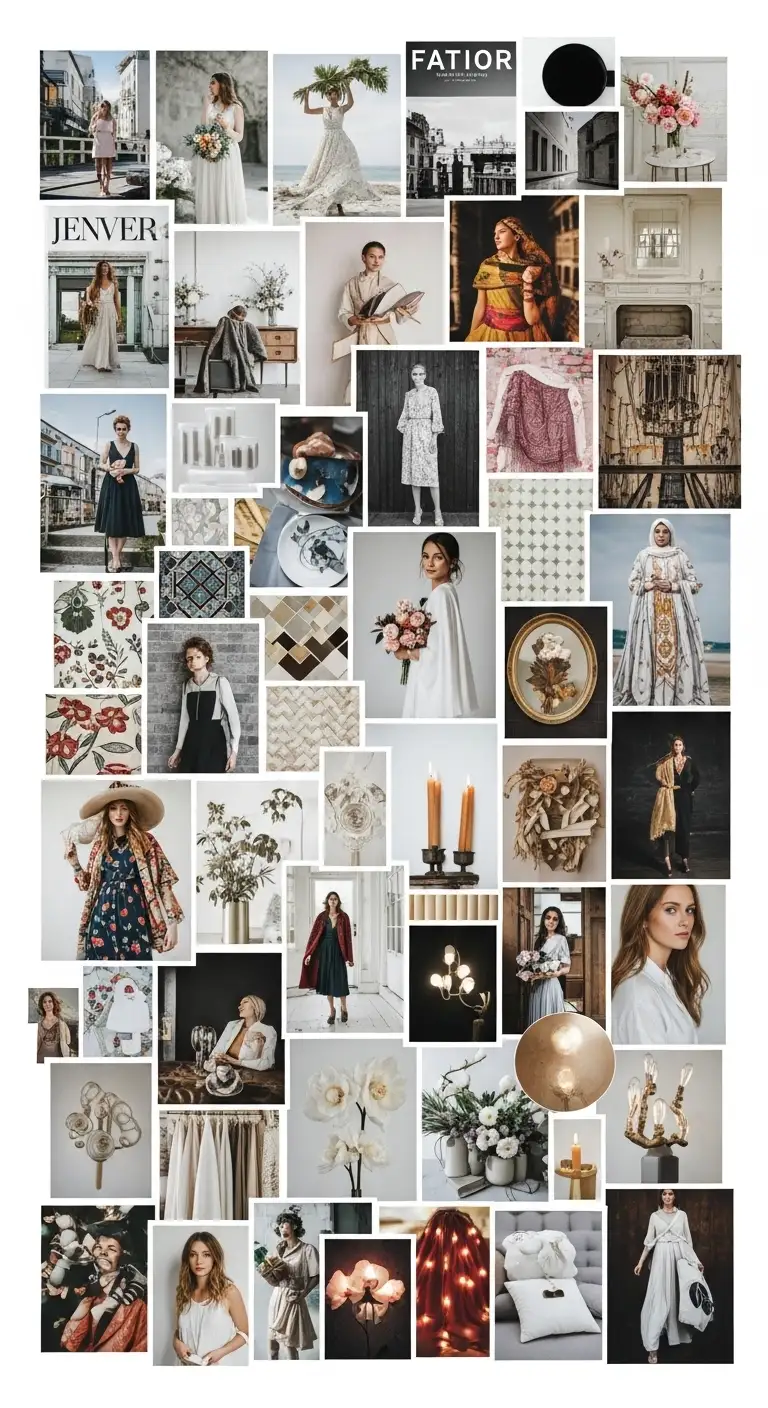 Eclectic Wedding Decor: 13 Ideas You'll Love 4 How to Build a Cohesive Eclectic Wedding Decor Mood Board