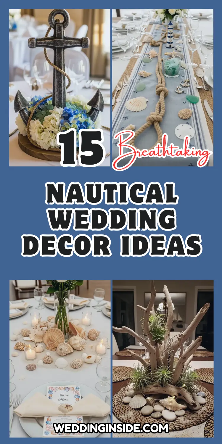 15 Breathtaking Nautical Wedding Decor Ideas 2 Nautical Wedding Decor