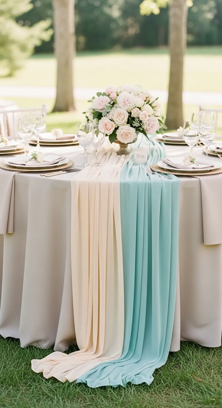 11 Wedding Table Setting Ideas for a Beautiful Reception 8 Romantic Table Settings with Soft Linens and Gentle Color Accents