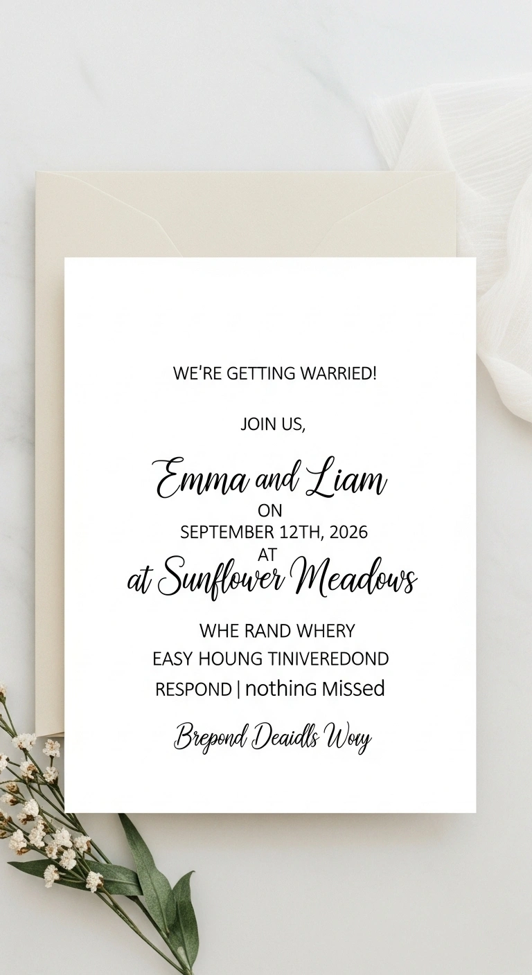 19 Modern Wedding Invitations Wording Made Simple 14 Short and Sweet Wedding Invitation Wording