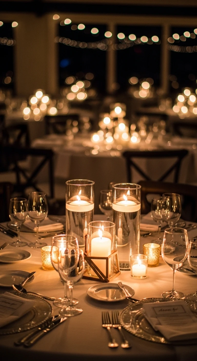 11 Wedding Table Setting Ideas for a Beautiful Reception 12 Soft Candlelight Table Settings for Evening Receptions