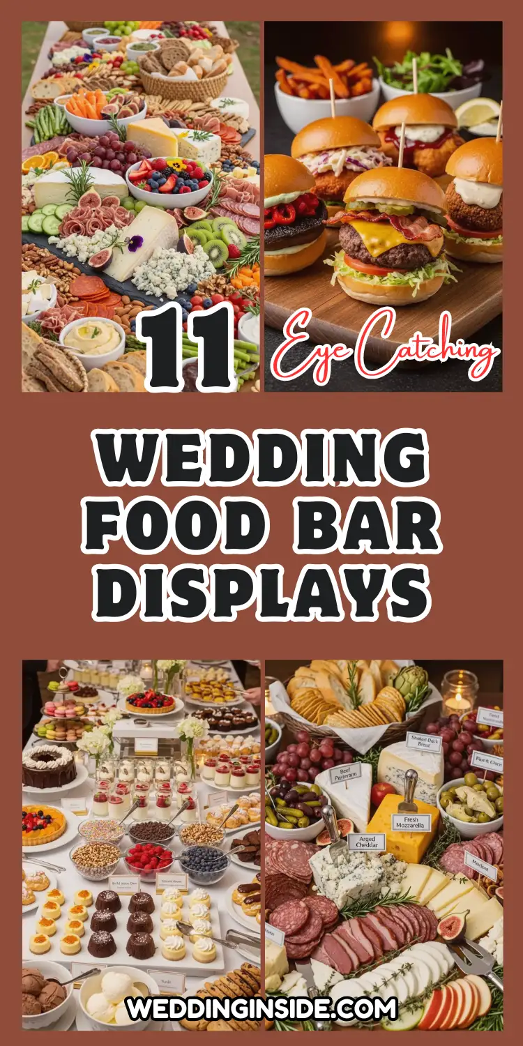Wedding Food Bar Displays: 11 Ideas That Wow Guests 2 Wedding Food Bar Displays