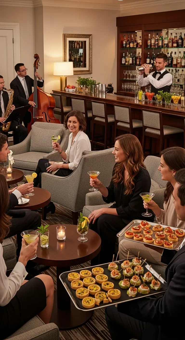 Ombre Rusty Orange Wedding Cake Plan a Smooth and Stress Free Cocktail Hour