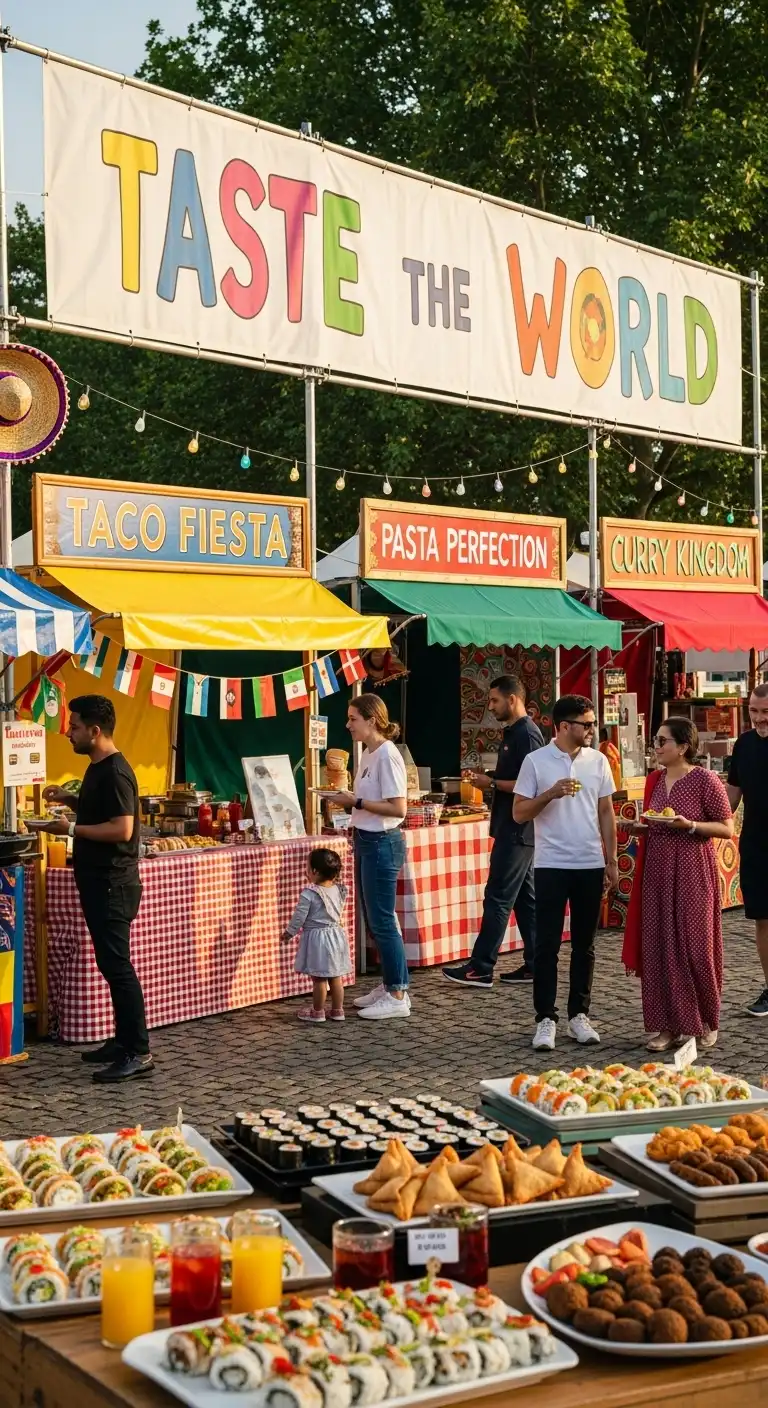 Ombre Rusty Orange Wedding Cake International Food Station