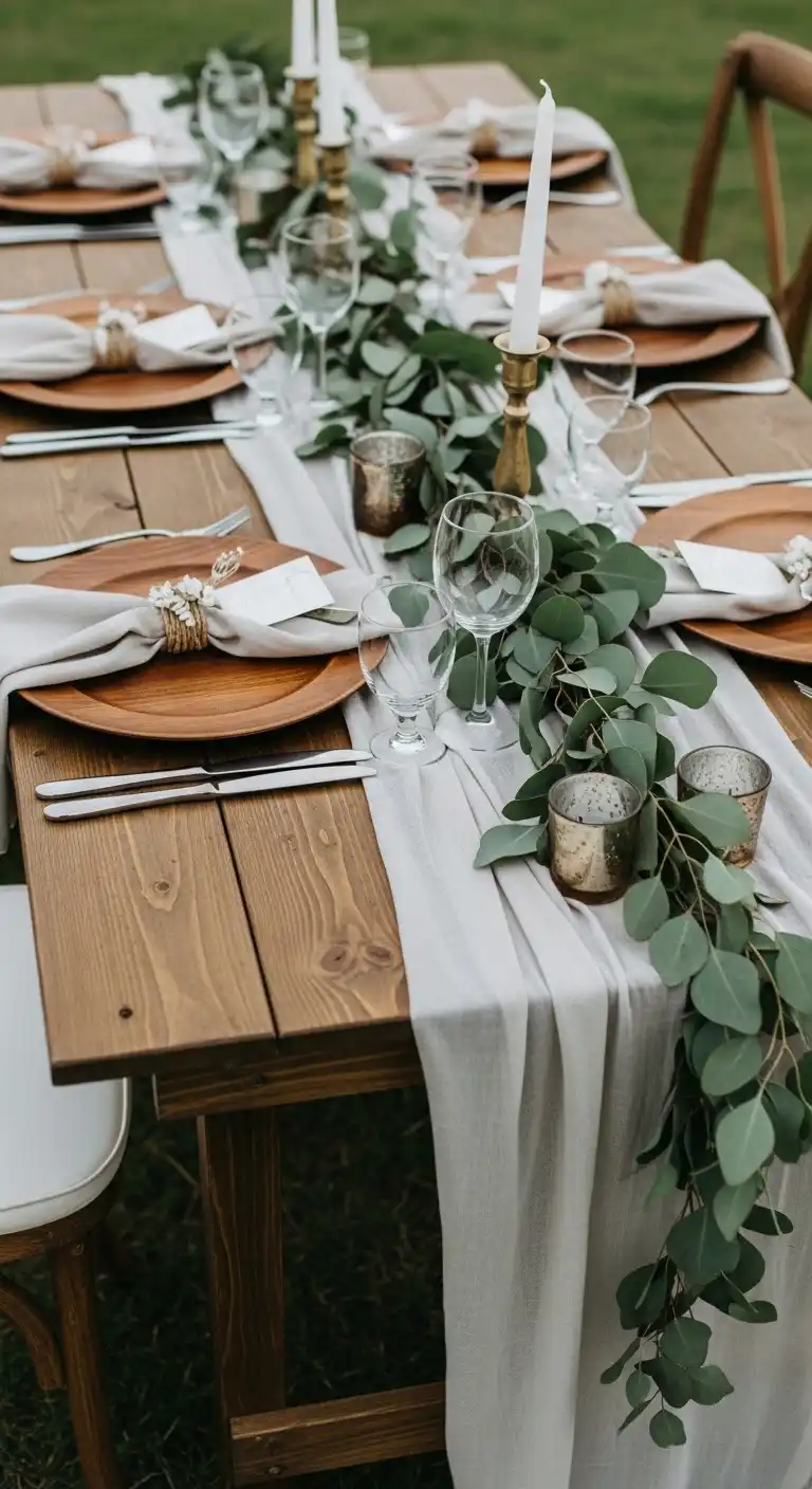 Ombre Rusty Orange Wedding Cake Rustic Chic with Natural Textures and Organic Elements