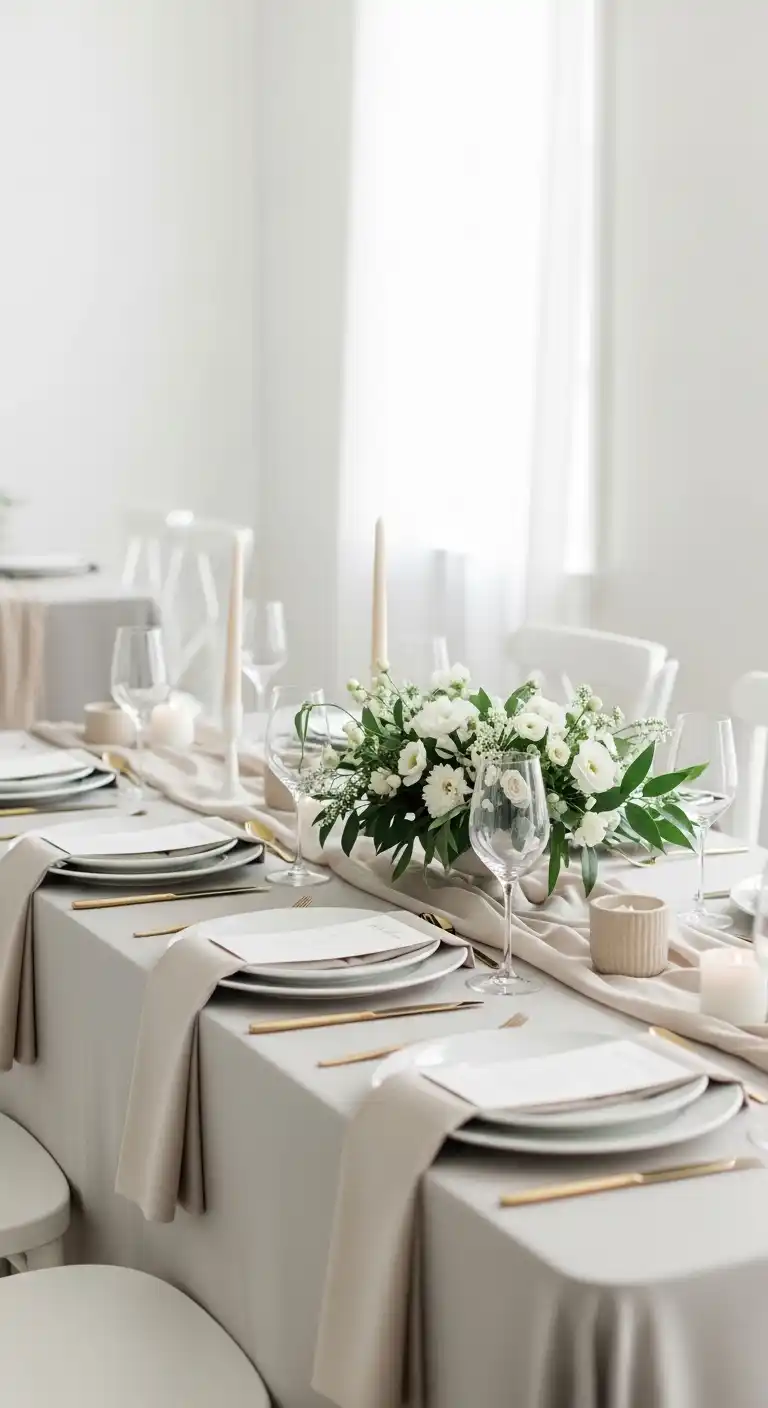 Ombre Rusty Orange Wedding Cake Minimalist Elegance with Soft Neutral Layers