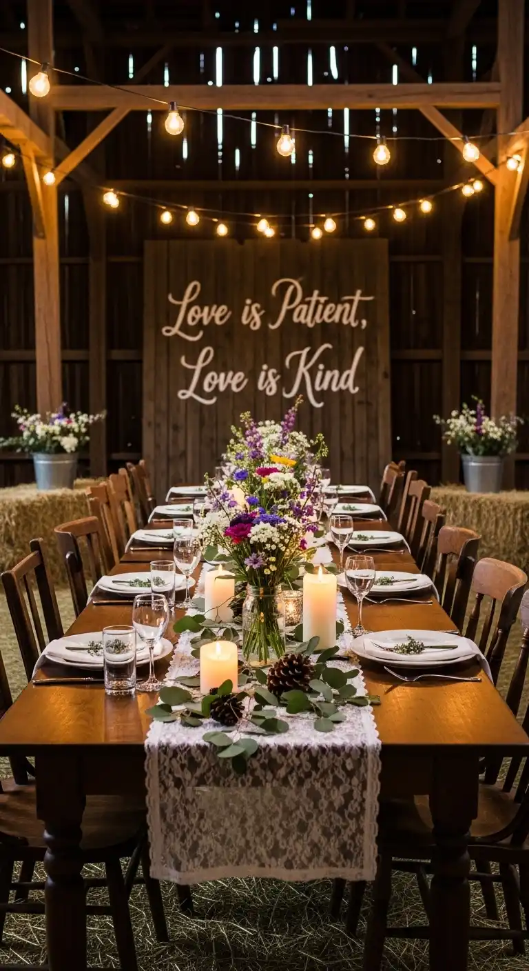 Ombre Rusty Orange Wedding Cake Rustic Wedding Decor Continues to Feel Timeless