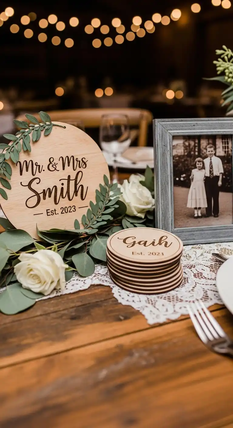 Ombre Rusty Orange Wedding Cake Personalized Rustic Touches That Tell Your Story