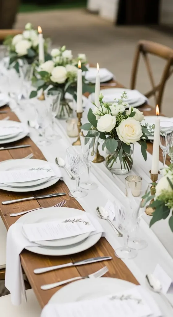 Neutral Wedding Table Setting: 12 Elegant Ideas 3 Neutral Wedding Table Setting