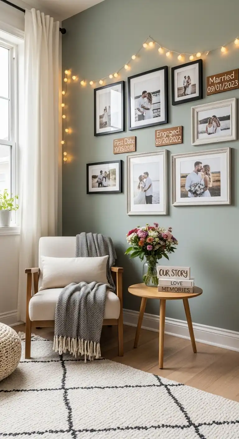 Ombre Rusty Orange Wedding Cake Personalized Love Story Decor Corners