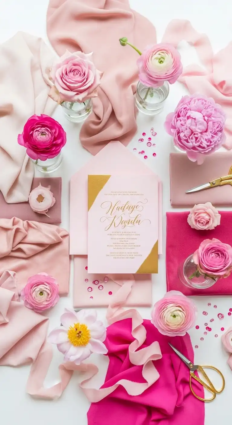 Ombre Rusty Orange Wedding Cake Choose the Right Shade for Pink Wedding Decor Ideas