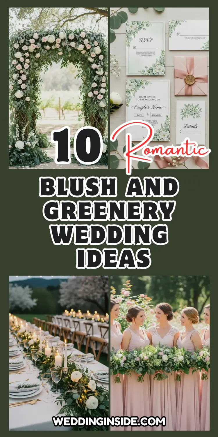 Blush and Greenery Wedding: 10 Ideas for a Romantic Day 2 Blush and Greenery Wedding