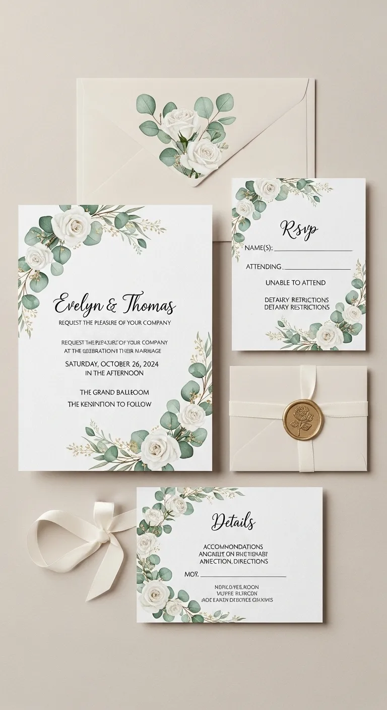 How to Decorate Key Wedding Areas: A Complete Guide to Stunning Spaces 6 How Design Wedding Invitations and Cards