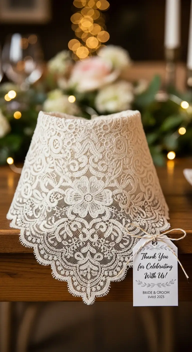 How to Use a Lace Bandana as a Unique Bridal Accessory or Favor 3 Lace Bandana as a Unique Bridal Favor