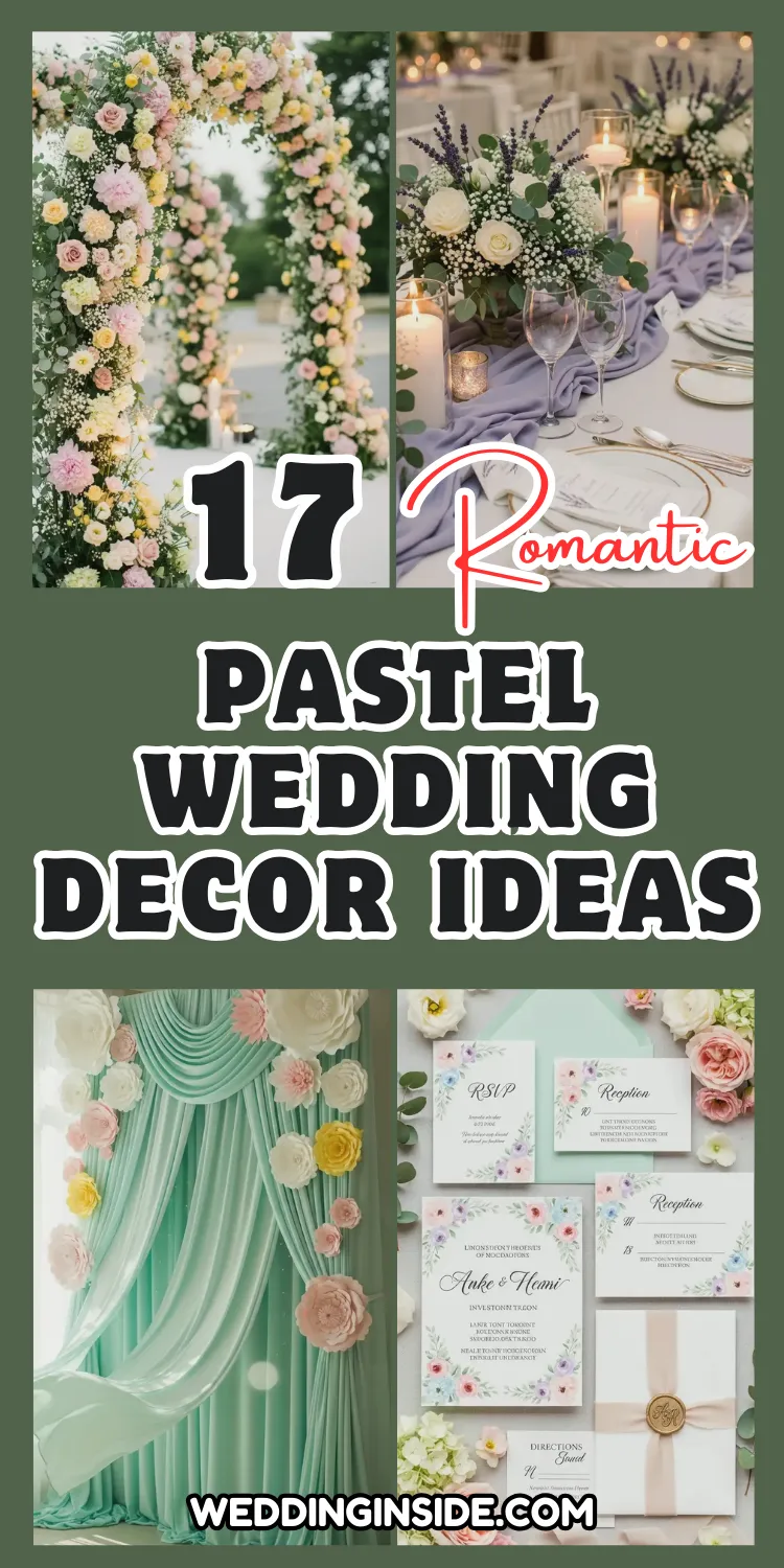 Soft & Romantic Pastel Wedding Decor: 17 Ideas to Try 2 Pastel Wedding Decor
