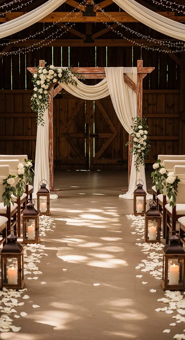 Shades of Brown Wedding Theme: 8 Elegant Ideas 12 Rustic Mahogany and Cream Contrast