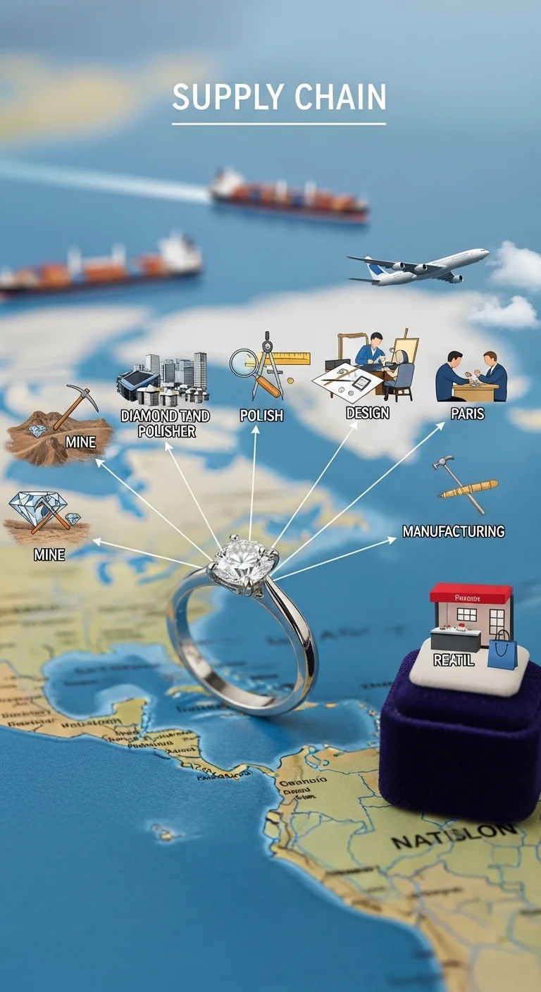 Why Are Engagement Rings So Expensive? 5 Supply Chain and Distribution