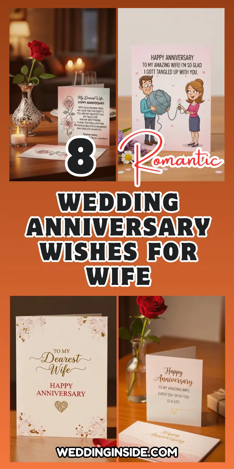 Wedding Anniversary Wishes for Wife: 8 Heartfelt Ideas 2 Wedding Anniversary Wishes for Wife