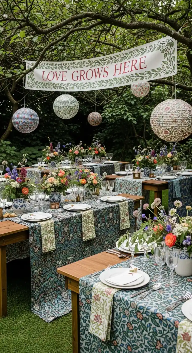 What is Wedding Decor and What Does It Include? 6 William Morris Wedding Decor