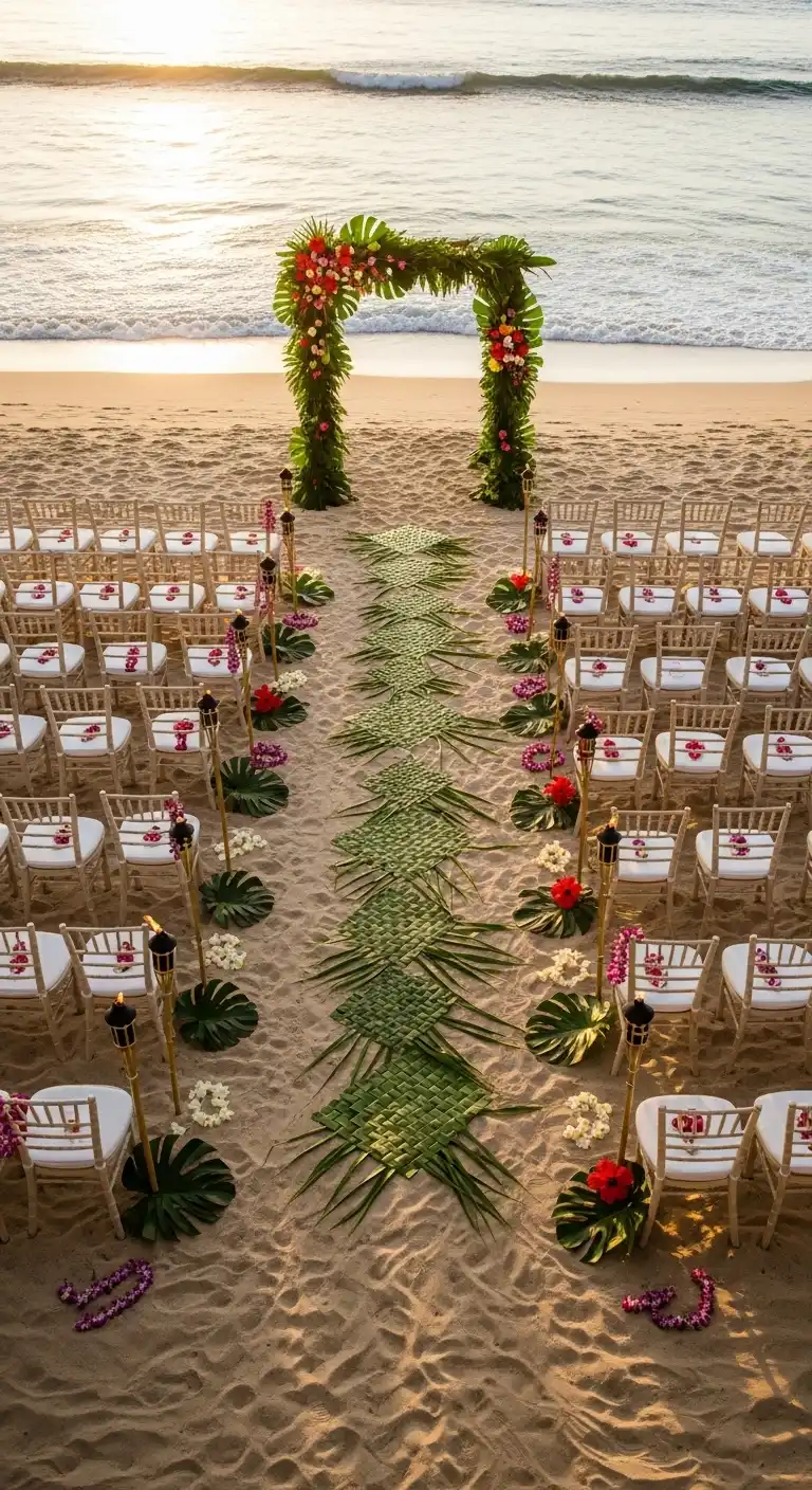 Ombre Rusty Orange Wedding Cake Hawaiian Wedding Seating Layout Planning