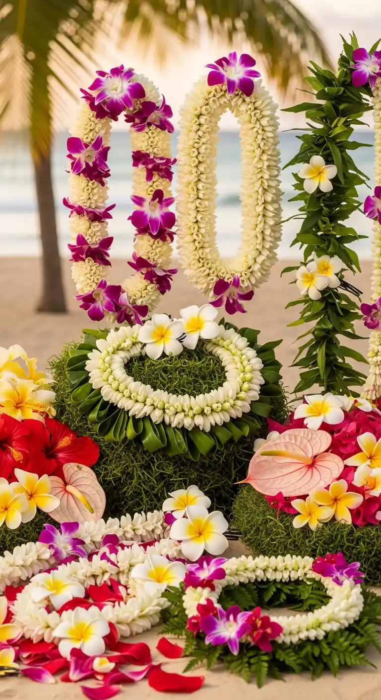 Ombre Rusty Orange Wedding Cake Tropical Wedding Pathway Decorations