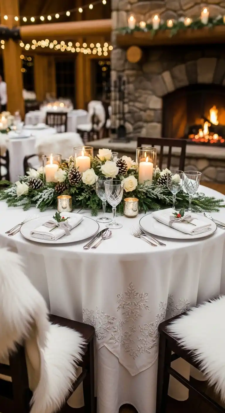 Ombre Rusty Orange Wedding Cake Romantic Winter Seating Layout Planning