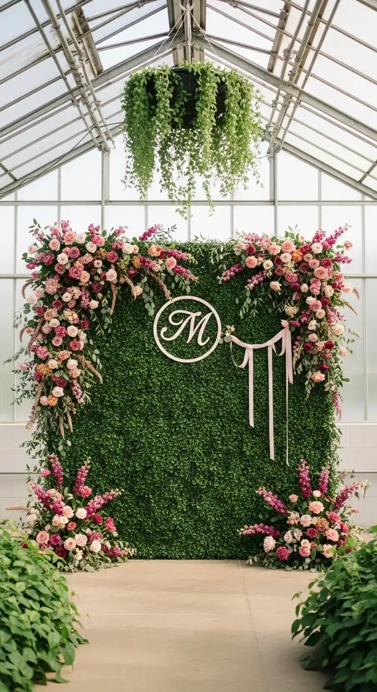 Ombre Rusty Orange Wedding Cake Unique Backdrops for Unforgettable Photos