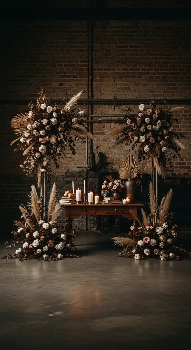 Ombre Rusty Orange Wedding Cake Mistakes to Avoid with Industrial Wedding Decor Ideas