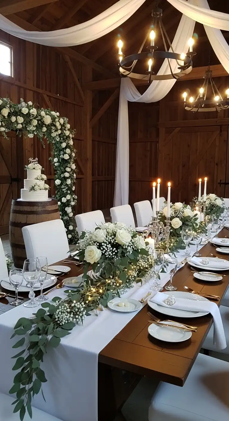 Ombre Rusty Orange Wedding Cake How to Balance Rustic Charm with Elegant Wedding Style