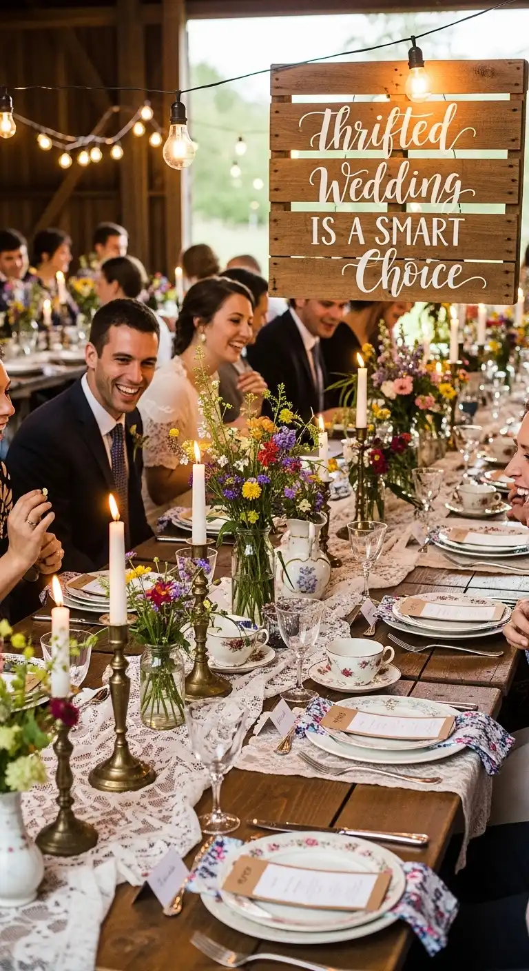 Thrifted Wedding Decor Is a Smart Choice Thrifted Wedding Decor Is a Smart Choice