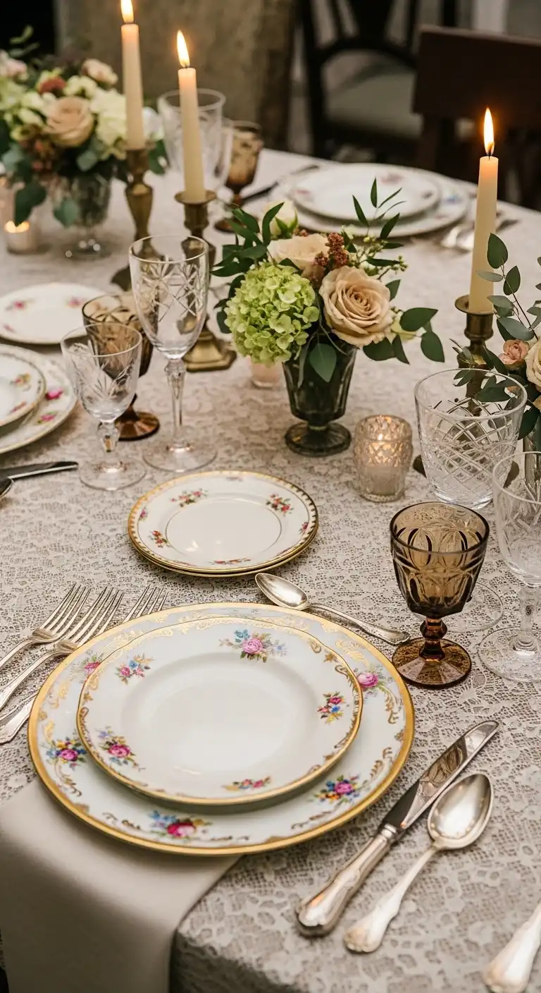 Vintage Tableware and Dinnerware for Elegant Tablescapes Vintage Tableware and Dinnerware for Elegant Tablescapes