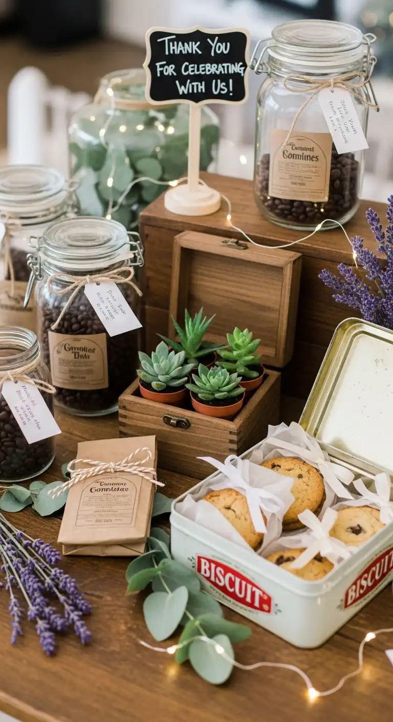 Upcycled Wedding Favors and Gift Displays Upcycled Wedding Favors and Gift Displays