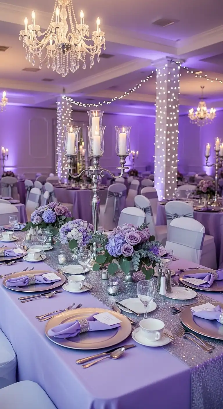 Lavender and Silver Lavender and Silver