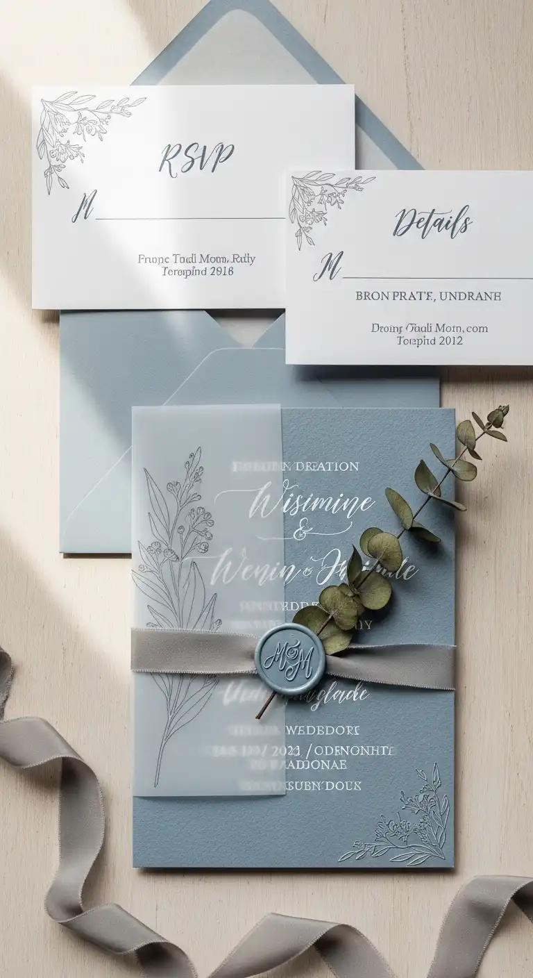 Dusty Blue and Gray Dusty Blue and Gray