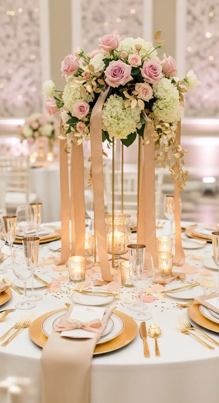 Champagne and Blush Gold Champagne and Blush Gold