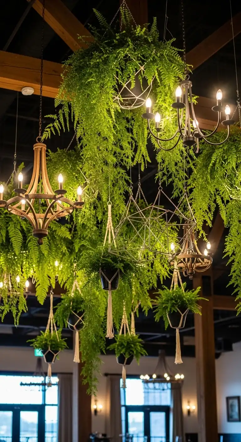 Ferns Wedding Decor: 13 Ideas for a Fresh, Green Vibe 6 Fern Napkin Rings or Place Settings
