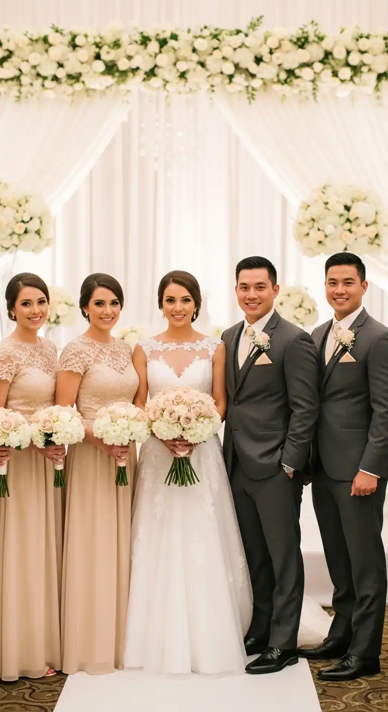 Coordinated Bridal Party Details Coordinated Bridal Party Details