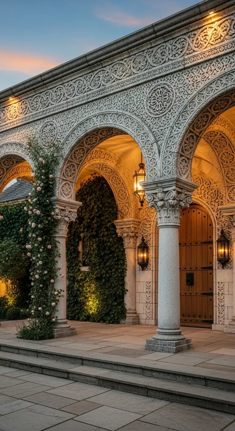 Heritage-Inspired Entrance Arches Heritage-Inspired Entrance Arches