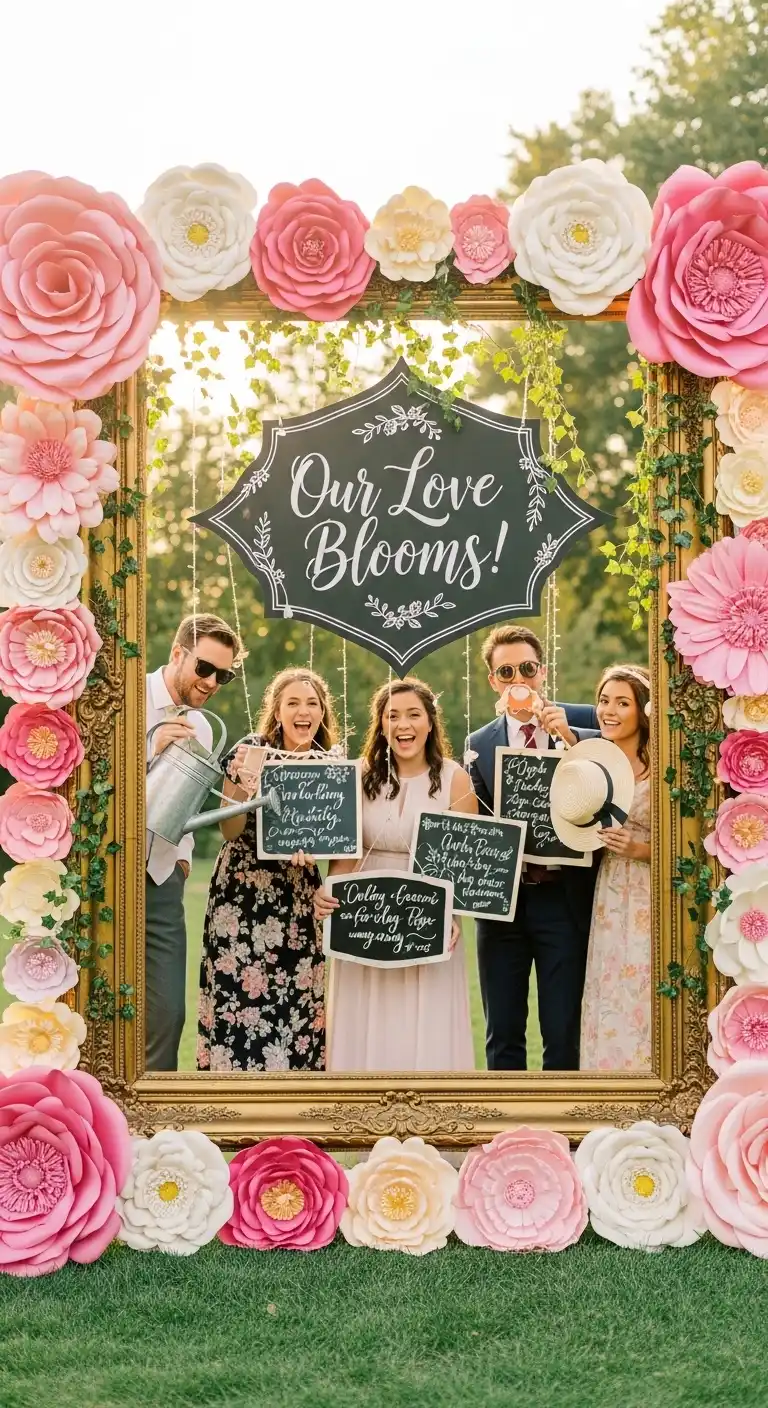 Statement Backdrop for Photos and Guest Interaction Statement Backdrop for Photos and Guest Interaction