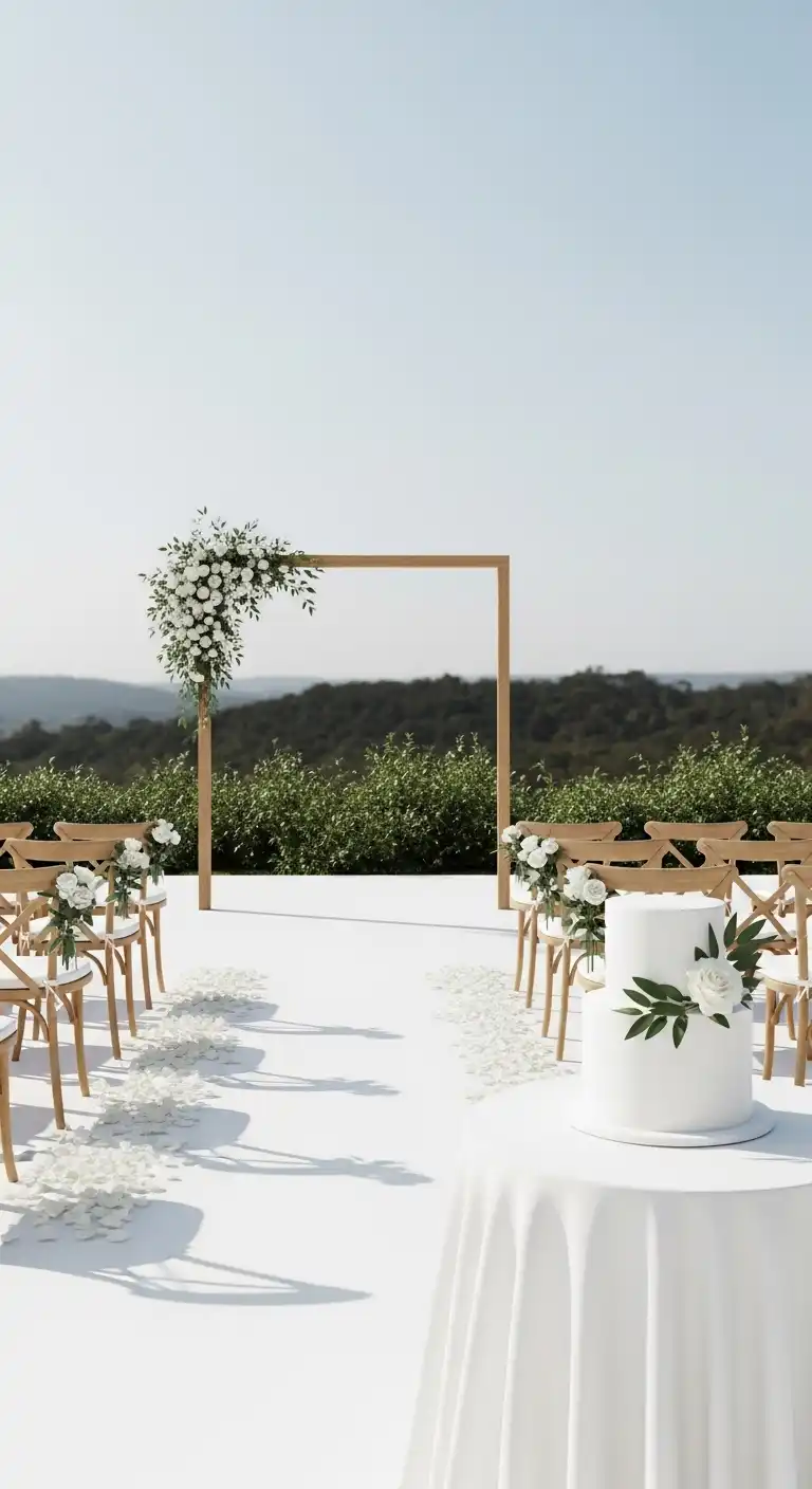 Opt for a Minimalist Wedding Theme Opt for a Minimalist Wedding Theme
