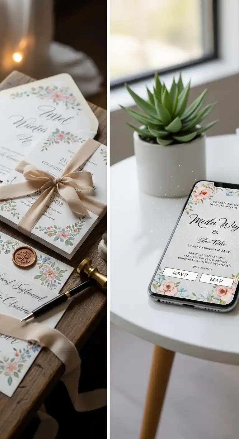 Digital Invitations Over Printed Ones Digital Invitations Over Printed Ones