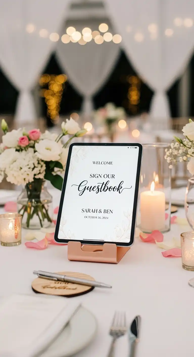 Opt for Digital Guest Books Opt for Digital Guest Books