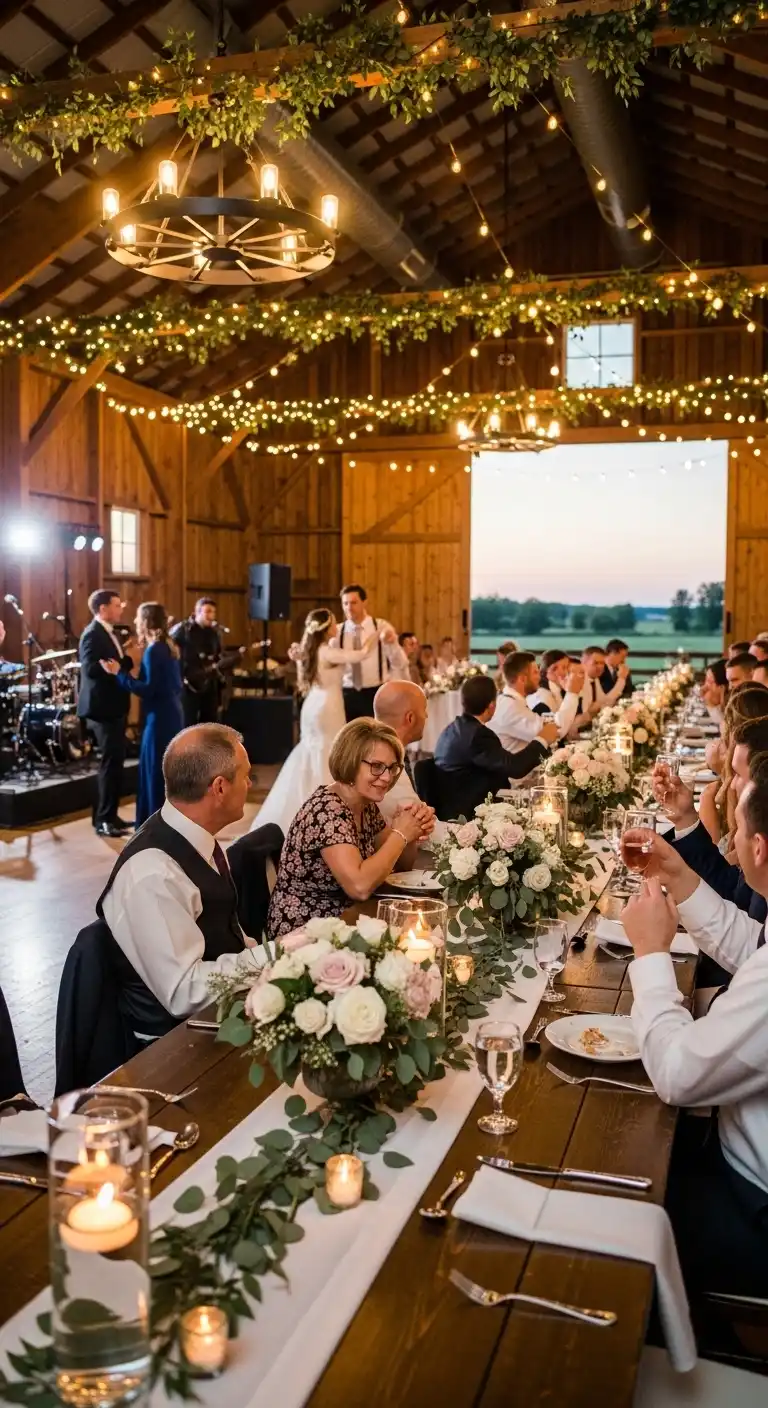 Barn Wedding Reception Barn Wedding Reception