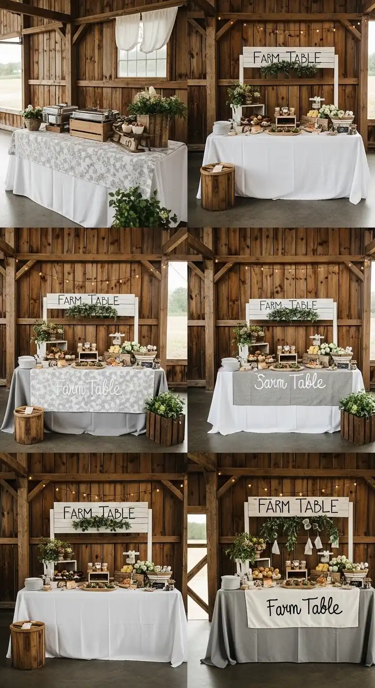 Farm-to-Table Catering Stations Farm-to-Table Catering Stations