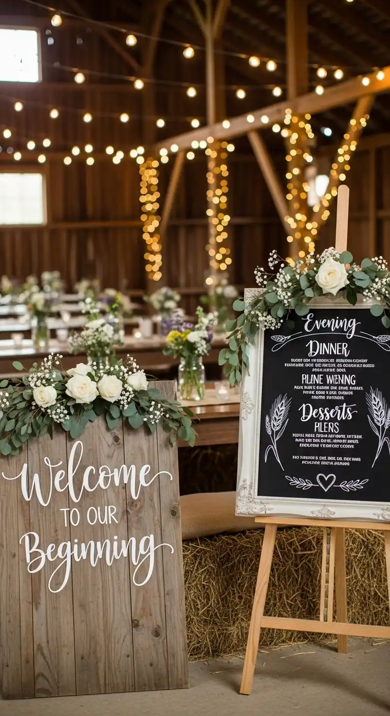 Wooden Signage and Chalkboards Wooden Signage and Chalkboards