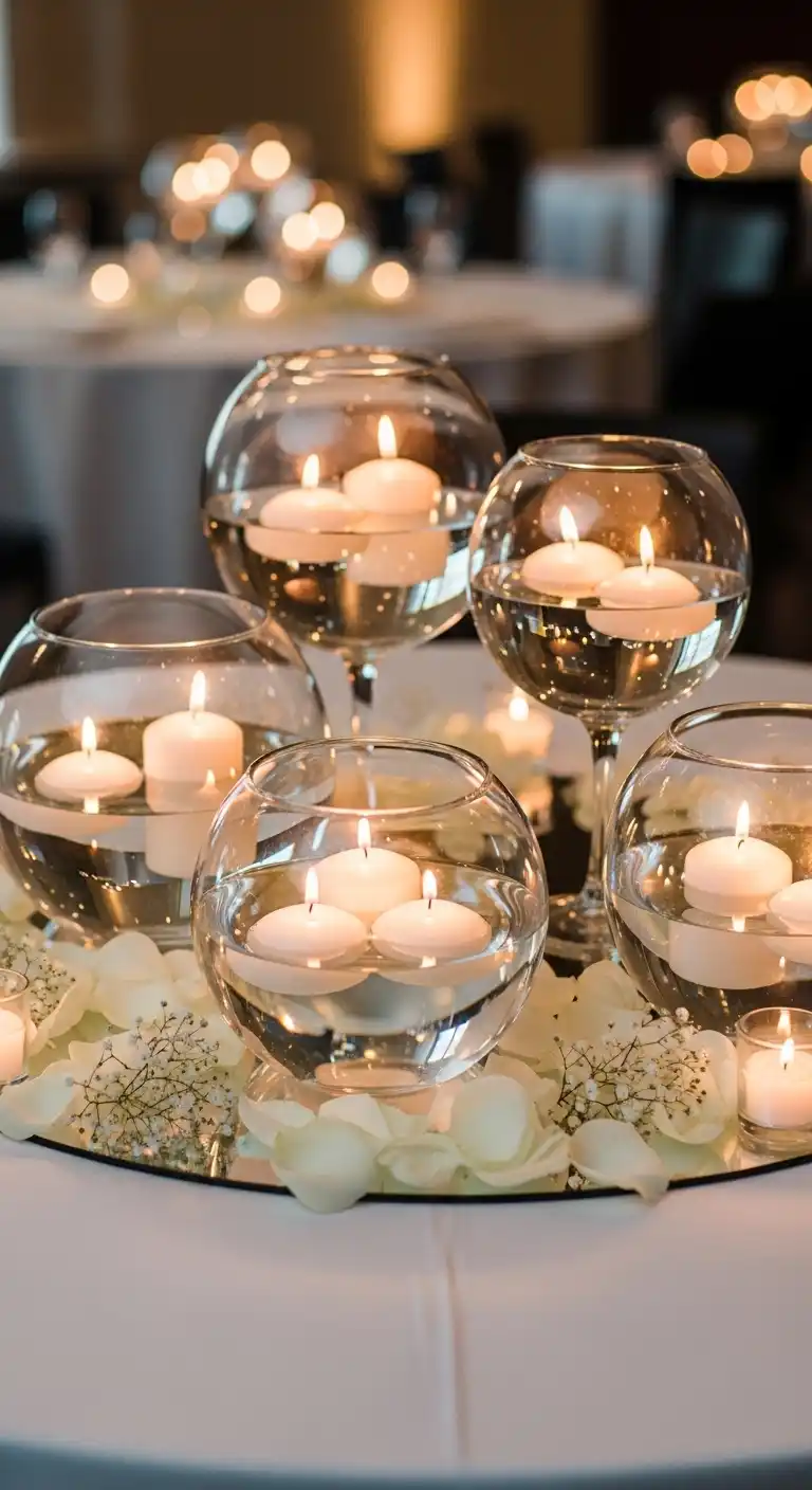 Floating Candle Bowls Floating Candle Bowls
