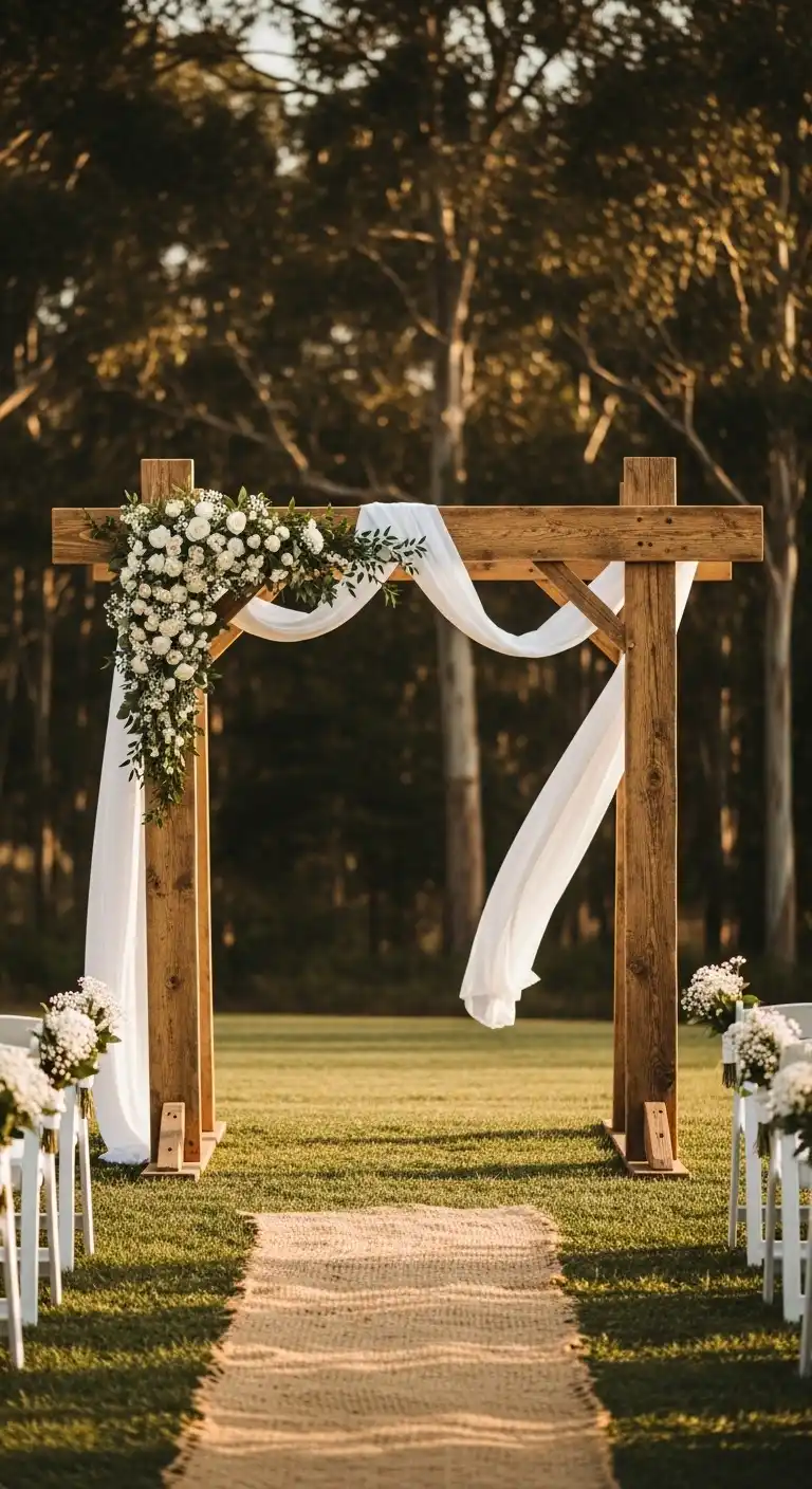 Rustic Wooden Arch Rustic Wooden Arch